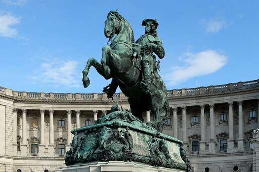 Prinz Eugen Denkmal Heidenplatz Wien